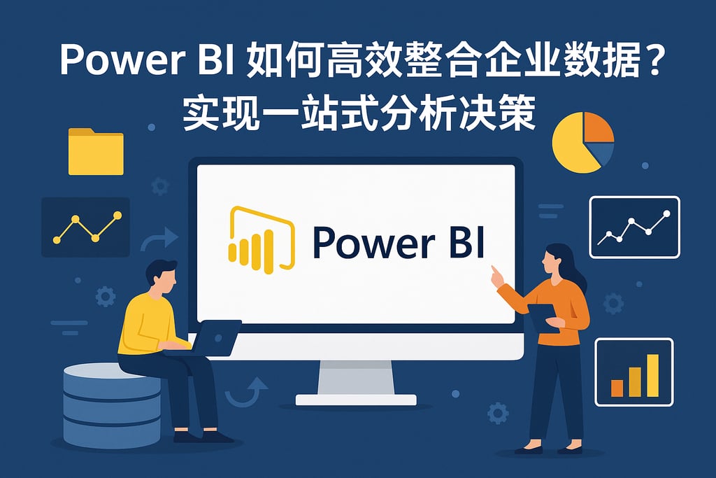 Power BI如何高效整合企业数据？实现一站式分析决策